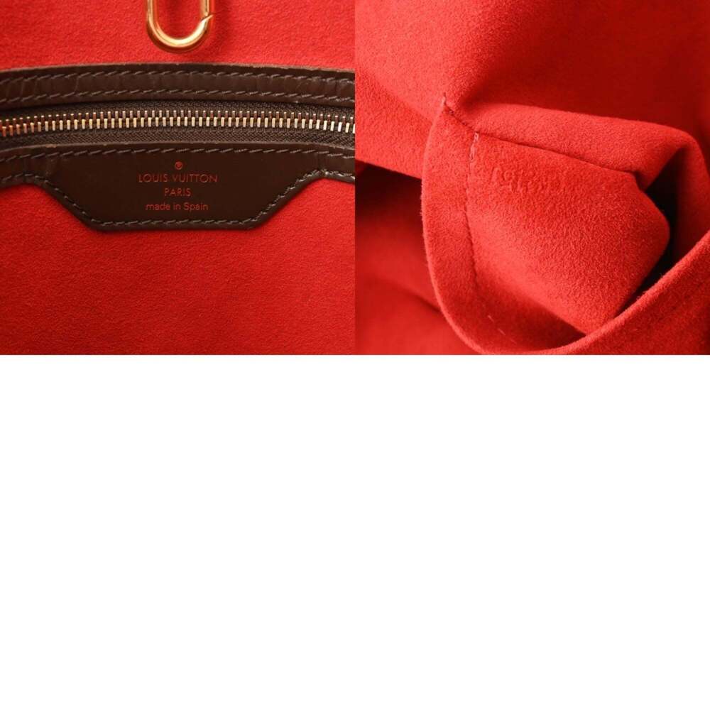 LOUIS VUITTON Brown Damier Canvas Tote Bag - Picture 11 of 11